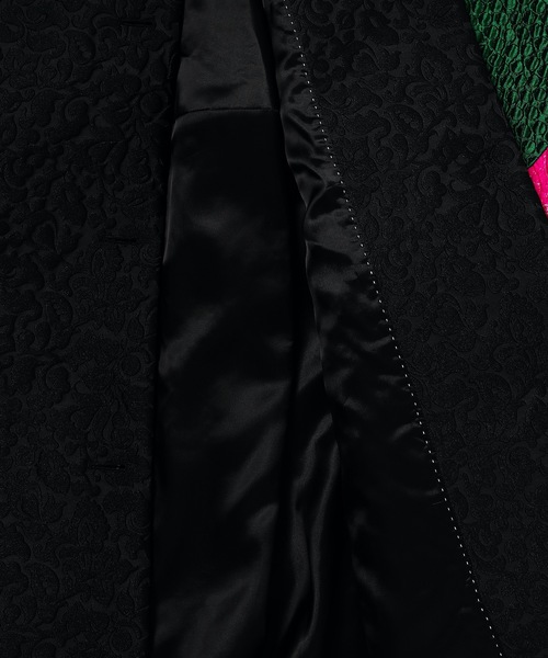 DRIES VAN NOTEN(ドリスヴァンノッテン)の「00250-ROMANO MULTI 4186 W.W.COAT(ステンカラーコート・レディース・ブラック・34)」の5枚目の写真