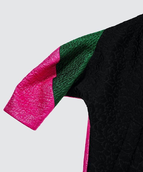 DRIES VAN NOTEN(ドリスヴァンノッテン)の「00250-ROMANO MULTI 4186 W.W.COAT(ステンカラーコート・レディース・ブラック・34)」の3枚目の写真