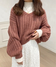ざっくり編みニット【ZOZOTOWN限定アイテム】