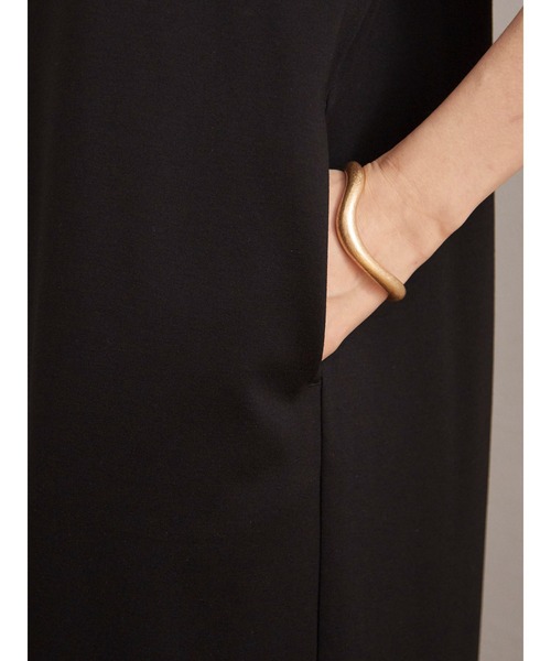 armonia（アルモニーア）の「armonia.デザイン袖ワンピース（ワンピース・レディース・ブラック/オフホワイト・FREE）」の20枚目の写真