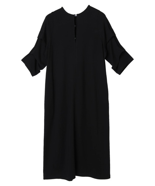 armonia（アルモニーア）の「armonia.デザイン袖ワンピース（ワンピース・レディース・ブラック/オフホワイト・FREE）」の17枚目の写真