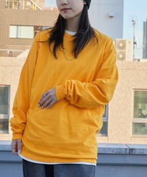 GILDAN（ギルダン）の「【お気に入り数6万人突破】GILDAN / ギルダン 6.0オンス USA ウルトラコットン ビッグシルエット クルーネック リブロングスリーブTシャツ 長袖 2026年春夏（Tシャツ/カットソー）」