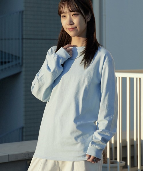 GILDAN(ギルダン)の「【お気に入り数6万人突破】GILDAN / ギルダン 6.0オンス USA ウルトラコットン ビッグシルエット クルーネック リブロングスリーブTシャツ 長袖 2026年春夏(Tシャツ/カットソー・レディース・ナチュラル/ホワイト/ブラック/グレー/イエロー/ネイビー/アッシュグレー/ライトブルー/チャコール/ダークブラウン/オリーブ/オレンジ/ライム/パープル/レッド系その他/マルーン/グリーン系その他/グリーン系その他2/ライトピンク/インディゴブルー/ゴールド/ライトブラウン/グレー系その他・2XL/L/S/XL/M/3XL)」の14枚目の写真