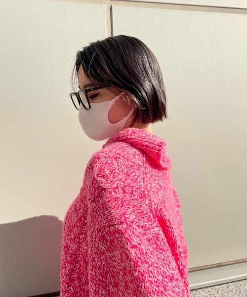 Chikashitsu +(チカシツプラス)の「【Chikashitsu +/チカシツプラス】2021 clear sunglasses 03/クリア眼鏡 メガネ 黒縁眼鏡 黒縁メガネ サングラス(メガネ・メンズ・ブラック・ONE SIZE)」の8枚目の写真