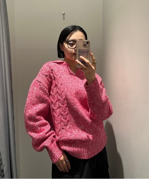 Chikashitsu +(チカシツプラス)の「【Chikashitsu +/チカシツプラス】2021 clear sunglasses 03/クリア眼鏡 メガネ 黒縁眼鏡 黒縁メガネ サングラス(メガネ・メンズ・ブラック・ONE SIZE)」の11枚目の写真