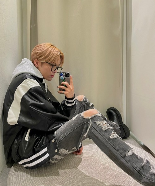 Chikashitsu +(チカシツプラス)の「【Chikashitsu +/チカシツプラス】2021 clear sunglasses 03/クリア眼鏡 メガネ 黒縁眼鏡 黒縁メガネ サングラス(メガネ・メンズ・ブラック・ONE SIZE)」の17枚目の写真