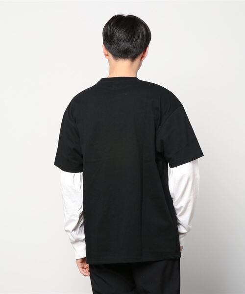 FTC（エフティーシー）の「LAYERED L/S TOP（Tシャツ/カットソー・メンズ・ホワイト/ブラック/ネイビー/オレンジ・SMALL/MEDIUM/LARGE/X-LARGE）」の8枚目の写真