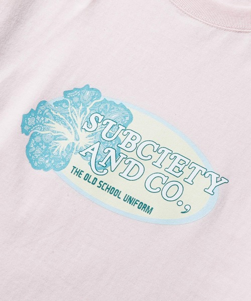 Subciety（サブサエティ）の「SURF TEE（Tシャツ/カットソー・メンズ・ピンク/ホワイト/ブラック・LARGE/XX-LARGE/MEDIUM/X-LARGE/SMALL）」の8枚目の写真