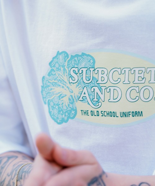 Subciety（サブサエティ）の「SURF TEE（Tシャツ/カットソー・メンズ・ピンク/ホワイト/ブラック・LARGE/XX-LARGE/MEDIUM/X-LARGE/SMALL）」の10枚目の写真