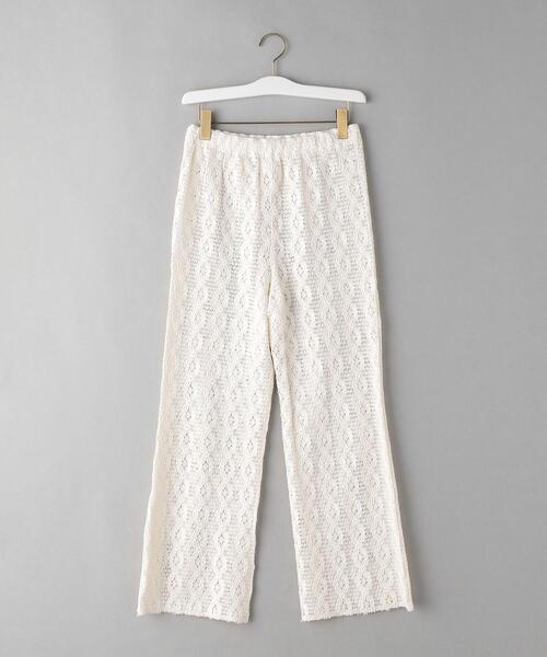 BEAUTY&YOUTH UNITED ARROWS（ビューティーアンドユースユナイテッドアローズ）の「BY ラッセルレース イージーパンツ◆（その他パンツ・レディース・ホワイト/ブラック・S/M）」の20枚目の写真