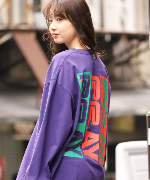 POWERS（パワーズ）の「POWERS/パワーズ PRAYPRAYPRAY LS TEE ロゴロンT ロングスリーブ ワンポイント 長袖（Tシャツ/カットソー・メンズ・パープル/ホワイト/グリーン・L/XL/M）」の19枚目の写真