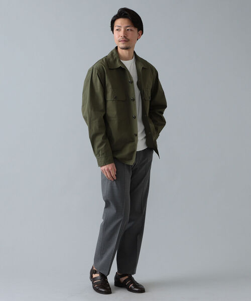 BEAMS F(ビームスエフ)の「*A VONTADE / ユーティリティー ジャケット(ブルゾン・メンズ・オリーブ・MEDIUM/X-SMALL/SMALL)」の4枚目の写真