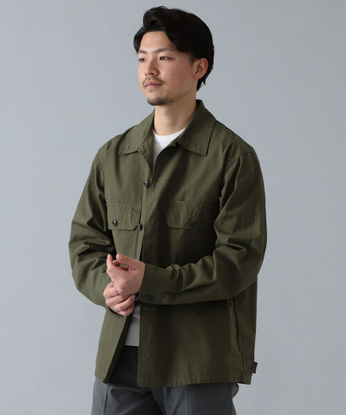 BEAMS F(ビームスエフ)の「*A VONTADE / ユーティリティー ジャケット(ブルゾン・メンズ・オリーブ・MEDIUM/X-SMALL/SMALL)」の2枚目の写真