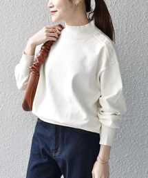 SHIPS | 〈手洗い可能〉オーガニックコットンシルクハイネックプルオーバー(ニット/セーター)