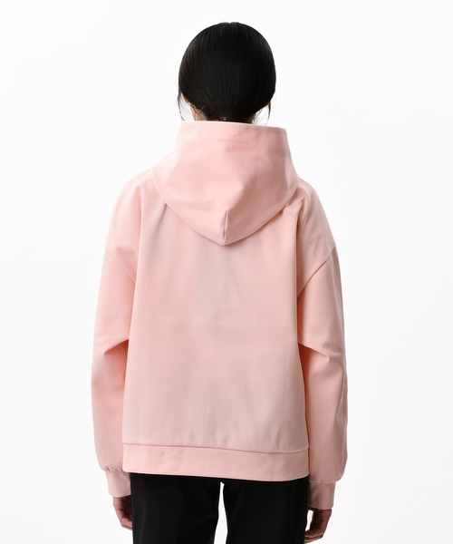 NEW BALANCE（ニューバランス）の「MET24 for Women HOODIE（パーカー・レディース・ライトピンク/ブラック/オフホワイト・LARGE/SMALL/MEDIUM）」の10枚目の写真