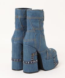 美品 Jeffrey Campbell ジェフリーキャンベル デニムブーツ 36 厚底デニムブーツ Jeffrey Campbell│Jeffrey Campbell OFFICIAL