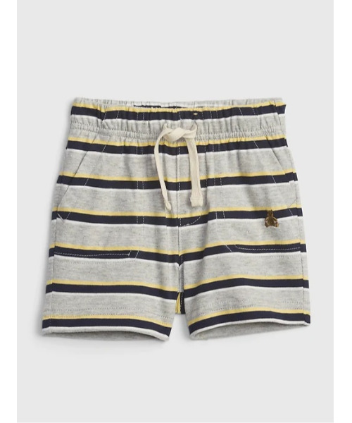 GAP（ギャップ）の「ブラナン フェイバリット プルオン ショートパンツ (ベビー)（その他パンツ・キッズ・グレー/ブルー/ブラック/その他・6-12M/12-18M/3-6M/18-24M）」の3枚目の写真