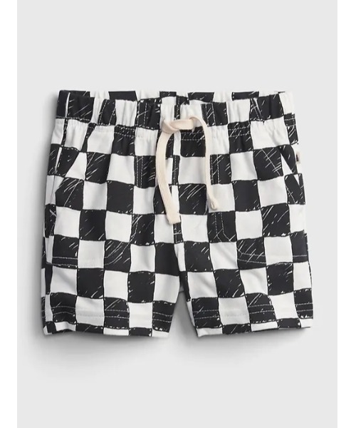 GAP（ギャップ）の「ブラナン フェイバリット プルオン ショートパンツ (ベビー)（その他パンツ・キッズ・グレー/ブルー/ブラック/その他・6-12M/12-18M/3-6M/18-24M）」の2枚目の写真