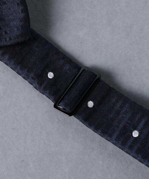 UNITED ARROWS(ユナイテッドアローズ)の「<UNITED ARROWS> サッカー ドット ボウタイ(蝶ネクタイ・メンズ・ベージュ/ネイビー・FREE)」の5枚目の写真