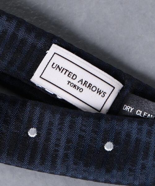 UNITED ARROWS(ユナイテッドアローズ)の「<UNITED ARROWS> サッカー ドット ボウタイ(蝶ネクタイ・メンズ・ベージュ/ネイビー・FREE)」の6枚目の写真