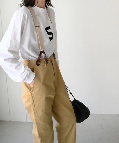 CANAL JEAN（キャナルジーン）の「1975 TOKYO(1975 トーキョー) "TEAM5"ロングTシャツ（Tシャツ/カットソー・レディース・ホワイト/ブラック/ブルー・LARGE/X-LARGE）」の7枚目の写真