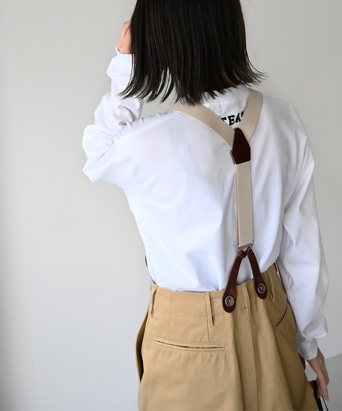 CANAL JEAN（キャナルジーン）の「1975 TOKYO(1975 トーキョー) "TEAM5"ロングTシャツ（Tシャツ/カットソー・レディース・ホワイト/ブラック/ブルー・LARGE/X-LARGE）」の8枚目の写真