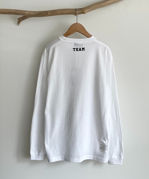 CANAL JEAN（キャナルジーン）の「1975 TOKYO(1975 トーキョー) "TEAM5"ロングTシャツ（Tシャツ/カットソー・レディース・ホワイト/ブラック/ブルー・LARGE/X-LARGE）」の21枚目の写真