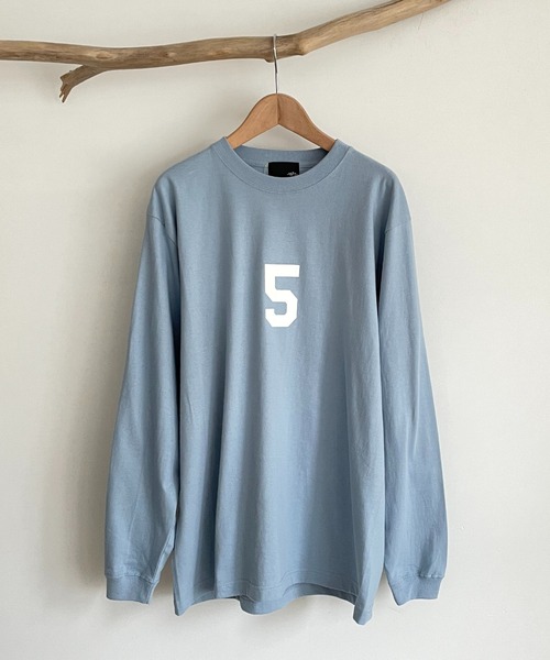 CANAL JEAN（キャナルジーン）の「1975 TOKYO(1975 トーキョー) "TEAM5"ロングTシャツ（Tシャツ/カットソー・レディース・ホワイト/ブラック/ブルー・LARGE/X-LARGE）」の22枚目の写真