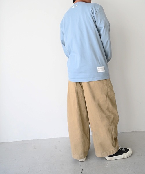 CANAL JEAN（キャナルジーン）の「1975 TOKYO(1975 トーキョー) "TEAM5"ロングTシャツ（Tシャツ/カットソー・レディース・ホワイト/ブラック/ブルー・LARGE/X-LARGE）」の18枚目の写真
