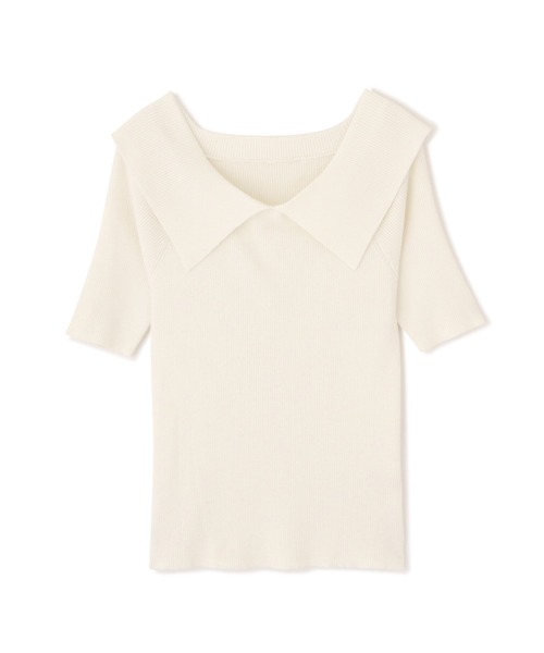 PROPORTION BODY DRESSING（プロポーションボディドレッシング）の「カラーリブニット / 1212170402（ニット/セーター・レディース・レッド/ホワイト系その他/ブラック・FREE）」の12枚目の写真