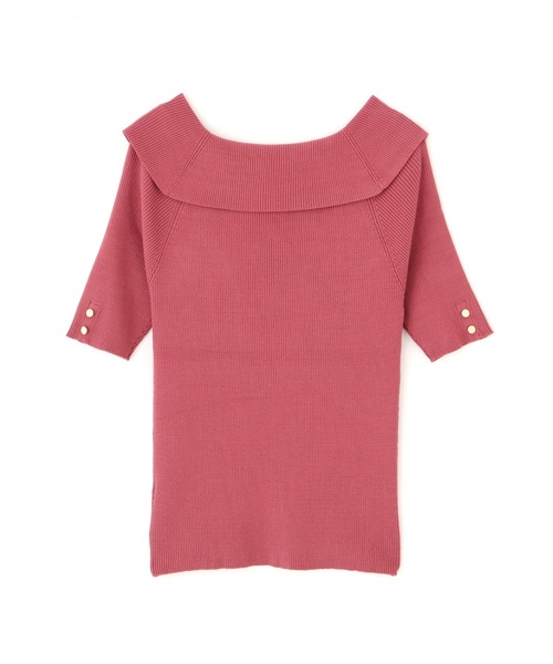 PROPORTION BODY DRESSING（プロポーションボディドレッシング）の「カラーリブニット / 1212170402（ニット/セーター・レディース・レッド/ホワイト系その他/ブラック・FREE）」の14枚目の写真