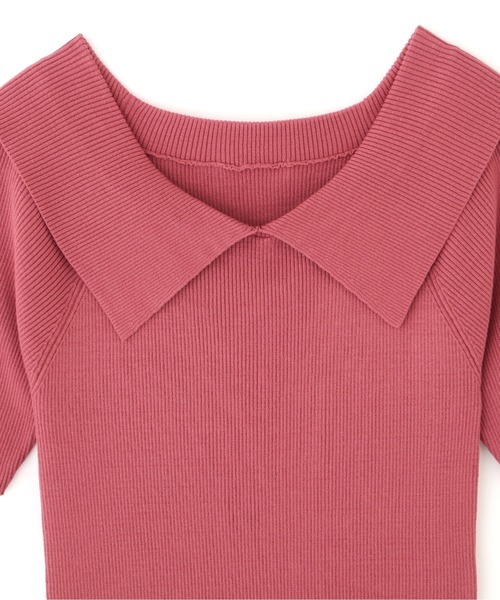 PROPORTION BODY DRESSING（プロポーションボディドレッシング）の「カラーリブニット / 1212170402（ニット/セーター・レディース・レッド/ホワイト系その他/ブラック・FREE）」の15枚目の写真