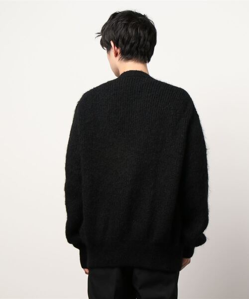 ALLEGE（アレッジ）の「【 ALLEGE 】Mohair Cardigan（カーディガン/ボレロ・メンズ・ブラック・1）」の5枚目の写真