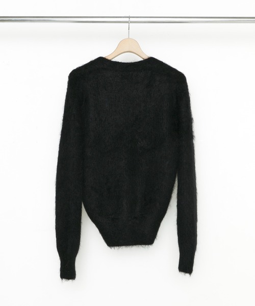 ALLEGE（アレッジ）の「【 ALLEGE 】Mohair Cardigan（カーディガン/ボレロ・メンズ・ブラック・1）」の3枚目の写真
