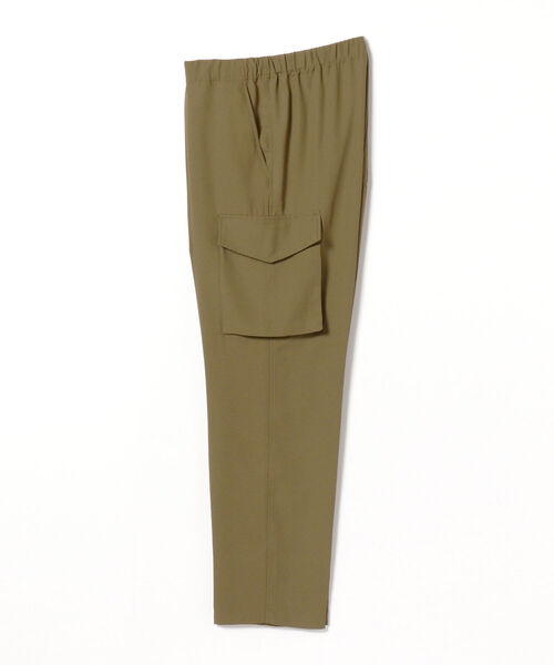 BEAMS LIGHTS（ビームスライツ）の「BEAMS LIGHTS /ジョーゼット カーゴパンツ（カーゴパンツ・メンズ・オリーブ/ブラック・LARGE/SMALL/MEDIUM）」の8枚目の写真