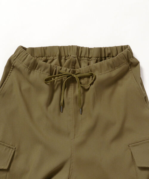 BEAMS LIGHTS（ビームスライツ）の「BEAMS LIGHTS /ジョーゼット カーゴパンツ（カーゴパンツ・メンズ・オリーブ/ブラック・LARGE/SMALL/MEDIUM）」の12枚目の写真