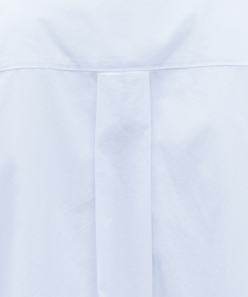 Perushu（ペルーシュ）の「オーバーサイズワンポイントシャツ（シャツ/ブラウス・メンズ・ライトブルー/ピンク/イエロー/ホワイト・LARGE/MEDIUM）」の19枚目の写真