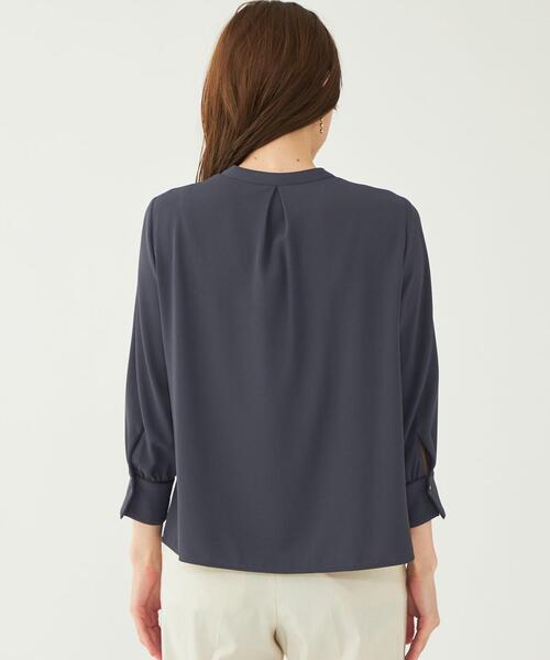 BLUE LABEL　　七分袖　38サイズ セール】デザインタック 7分袖 ブラウス（シャツ/ブラウス