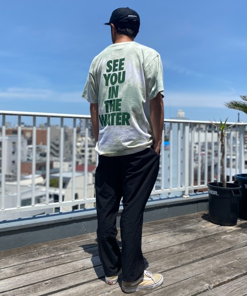 MAGIC NUMBER（マジック ナンバー）の「【MAGIC NUMBER】SEE YOU IN THE WATER TIE DYE S/S TEE-SHIRT（Tシャツ/カットソー・メンズ・グリーン/ベージュ/ブルー・X-LARGE/MEDIUM/LARGE）」の12枚目の写真