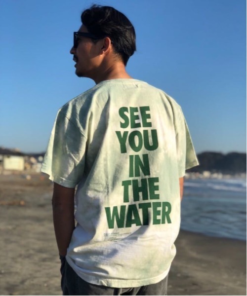 MAGIC NUMBER（マジック ナンバー）の「【MAGIC NUMBER】SEE YOU IN THE WATER TIE DYE S/S TEE-SHIRT（Tシャツ/カットソー・メンズ・グリーン/ベージュ/ブルー・X-LARGE/MEDIUM/LARGE）」の13枚目の写真