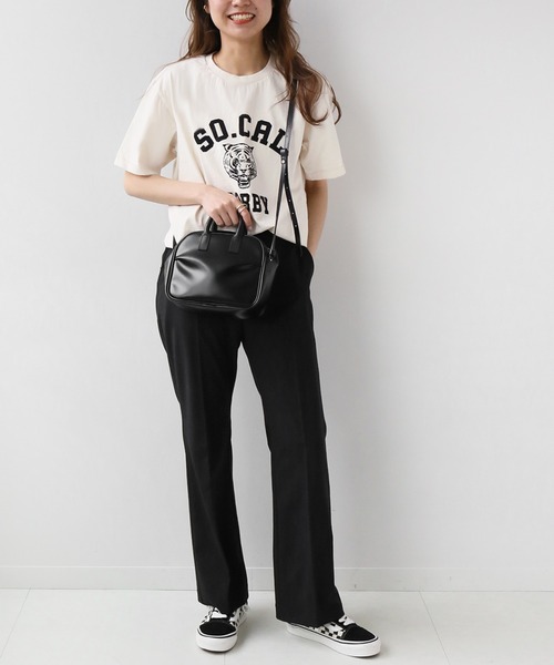 MIXTA（ミクスタ）の「別注【MIXTA/ミクスタ】*RELUME S/S TEE：Tシャツ（Tシャツ/カットソー・レディース・ホワイト/ブラック/ホワイト系その他/ブラック系その他・MEDIUM）」の22枚目の写真