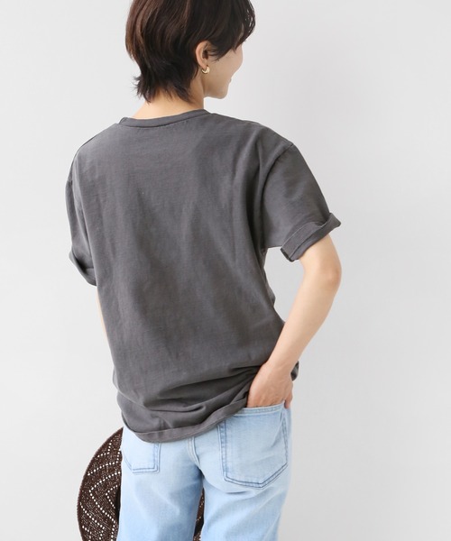 MIXTA（ミクスタ）の「別注【MIXTA/ミクスタ】*RELUME S/S TEE：Tシャツ（Tシャツ/カットソー・レディース・ホワイト/ブラック/ホワイト系その他/ブラック系その他・MEDIUM）」の8枚目の写真