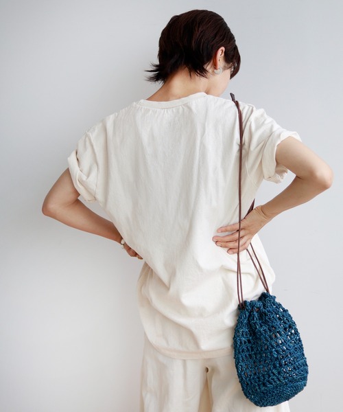 MIXTA（ミクスタ）の「別注【MIXTA/ミクスタ】*RELUME S/S TEE：Tシャツ（Tシャツ/カットソー・レディース・ホワイト/ブラック/ホワイト系その他/ブラック系その他・MEDIUM）」の14枚目の写真