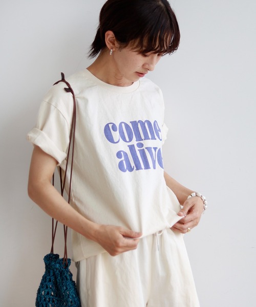 MIXTA（ミクスタ）の「別注【MIXTA/ミクスタ】*RELUME S/S TEE：Tシャツ（Tシャツ/カットソー・レディース・ホワイト/ブラック/ホワイト系その他/ブラック系その他・MEDIUM）」の13枚目の写真