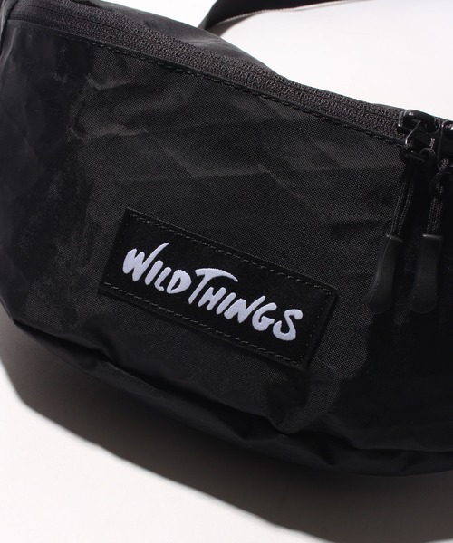 WILD THINGS（ワイルドシングス）の「【WILD THINGS/ワイルドシングス】ワンポイントロゴ ウエストバッグ（ボディバッグ/ウエストポーチ・メンズ・ホワイト/ベージュ/パープル/オリーブ/ターコイズブルー/オレンジ/マルチ/カモフラージュ/ブラック/グレー・FREE）」の17枚目の写真