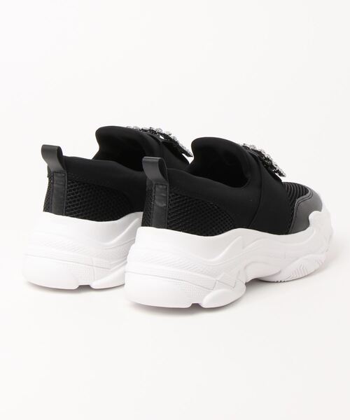 DONOBAN(ドノバン)の「ビジュウスニーカー(スニーカー・レディース・ブラック/ホワイト・M/L/S/LL)」の3枚目の写真