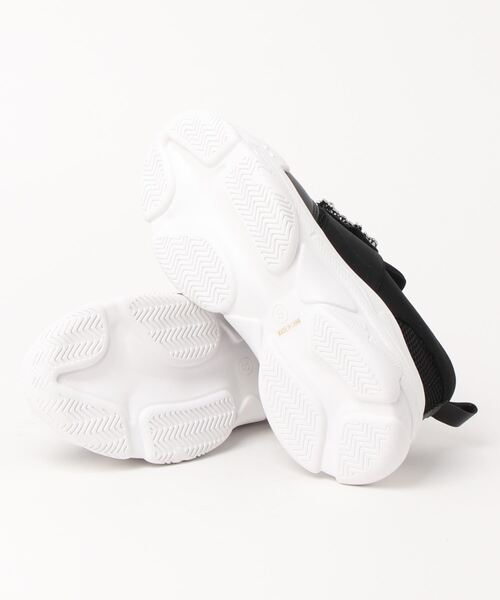 DONOBAN(ドノバン)の「ビジュウスニーカー(スニーカー・レディース・ブラック/ホワイト・M/L/S/LL)」の4枚目の写真