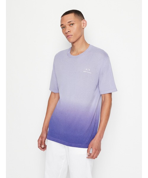 ARMANI EXCHANGE(アルマーニエクスチェンジ)の「【A|X アルマーニ エクスチェンジ】グラデーション プルオーバー(ニット/セーター・メンズ・グレー/ブルー/パープル・SMALL/MEDIUM/LARGE/X-LARGE/X-SMALL)」の3枚目の写真