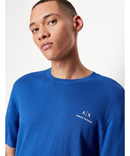 ARMANI EXCHANGE(アルマーニエクスチェンジ)の「【A|X アルマーニ エクスチェンジ】グラデーション プルオーバー(ニット/セーター・メンズ・グレー/ブルー/パープル・SMALL/MEDIUM/LARGE/X-LARGE/X-SMALL)」の9枚目の写真