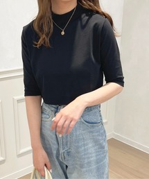 モックネックショートTシャツ【ZOZOTOWN限定アイテム】